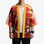 Personalized Redcliffe Dolphins Kimono Aboriginal Dot Art - Dreamtime Rugby Mascot