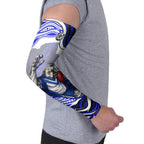 Personalized Canterbury Bankstown Bulldogs Arm Sleeves Aboriginal Dot Art - Dreamtime Rugby Mascot