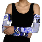 Personalized Canterbury Bankstown Bulldogs Arm Sleeves Aboriginal Dot Art - Dreamtime Rugby Mascot