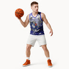 Personalized Canterbury Bankstown Bulldogs Basketball Jersey Aboriginal Dot Art - Dreamtime Rugby Mascot