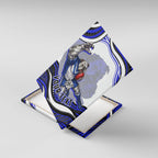 Personalized Canterbury Bankstown Bulldogs Canvas Wall Art Aboriginal Dot Art - Dreamtime Rugby Mascot
