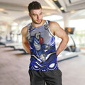 Personalized Canterbury Bankstown Bulldogs Men Tank Top Aboriginal Dot Art - Dreamtime Rugby Mascot