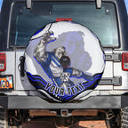 Personalized Canterbury Bankstown Bulldogs Spare Tire Cover Aboriginal Dot Art - Dreamtime Rugby Mascot