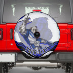 Personalized Canterbury Bankstown Bulldogs Spare Tire Cover Aboriginal Dot Art - Dreamtime Rugby Mascot