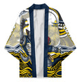 Personalized Melbourne Storm Kimono Aboriginal Dot Art - Dreamtime Rugby Mascot