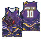Personalized Gold Coast Titans Basketball Jersey Aboriginal Dot Art - Dreamtime Rugby Mascot