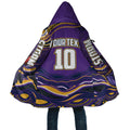 Personalized Gold Coast Titans Cloak Aboriginal Dot Art - Dreamtime Rugby Mascot