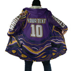 Personalized Gold Coast Titans Cloak Aboriginal Dot Art - Dreamtime Rugby Mascot