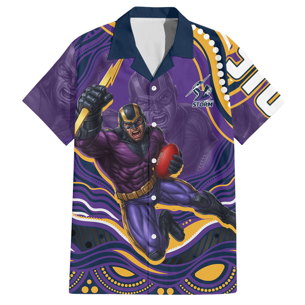 Personalized Gold Coast Titans Hawaiian Shirt Aboriginal Dot Art - Dreamtime Rugby Mascot