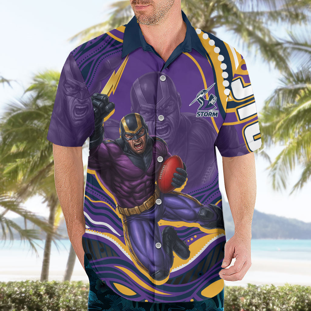 Personalized Gold Coast Titans Hawaiian Shirt Aboriginal Dot Art - Dreamtime Rugby Mascot
