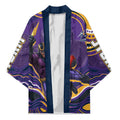 Personalized Gold Coast Titans Kimono Aboriginal Dot Art - Dreamtime Rugby Mascot