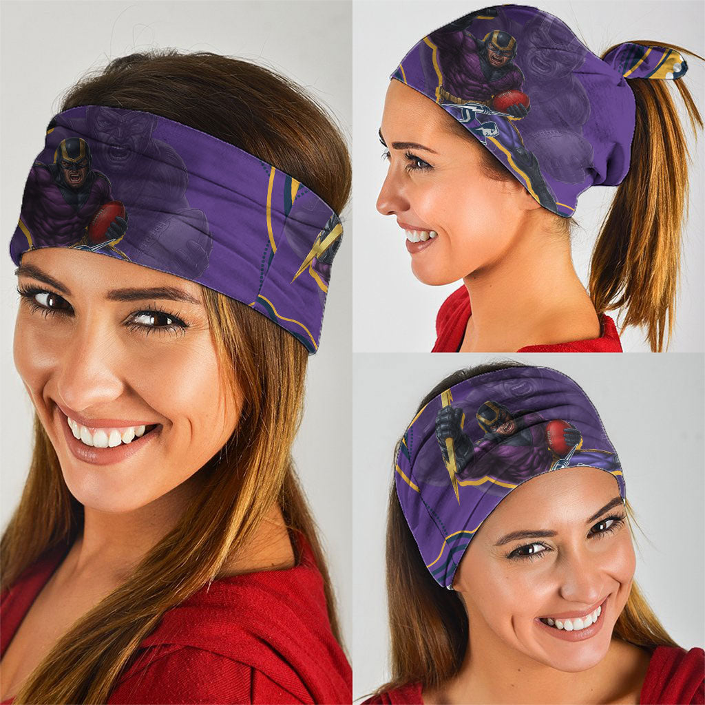 Personalized Gold Coast Titans Neck Gaiter Aboriginal Dot Art - Dreamtime Rugby Mascot
