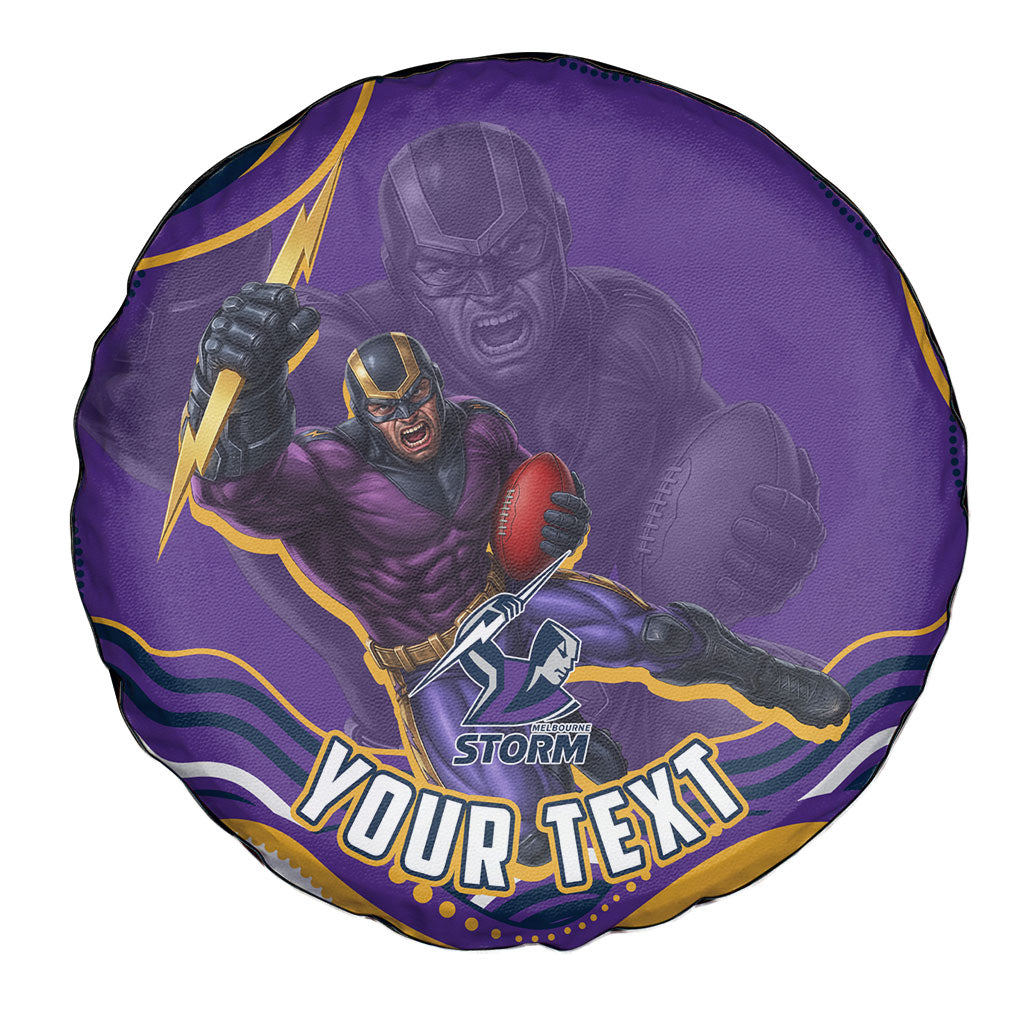 Personalized Gold Coast Titans Spare Tire Cover Aboriginal Dot Art - Dreamtime Rugby Mascot