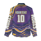 Personalized Gold Coast Titans Women Casual Shirt Aboriginal Dot Art - Dreamtime Rugby Mascot