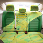 Matildas Australia Go Champions Back Car Seat Cover Indigenous Dot Art Kangaroo Southern Cross Stars
