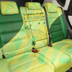 Matildas Australia Go Champions Back Car Seat Cover Indigenous Dot Art Kangaroo Southern Cross Stars
