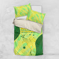 Matildas Australia Go Champions Bedding Set Indigenous Dot Art Kangaroo Southern Cross Stars