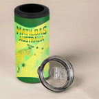 Matildas Australia Go Champions 4 in 1 Can Cooler Tumbler Indigenous Dot Art Kangaroo Southern Cross Stars