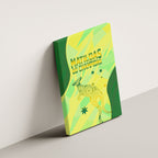 Matildas Australia Go Champions Canvas Wall Art Indigenous Dot Art Kangaroo Southern Cross Stars