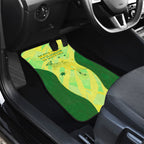 Matildas Australia Go Champions Car Mats Indigenous Dot Art Kangaroo Southern Cross Stars