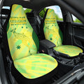 Matildas Australia Go Champions Car Seat Cover Indigenous Dot Art Kangaroo Southern Cross Stars
