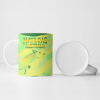 Matildas Australia Go Champions Ceramic Mug Indigenous Dot Art Kangaroo Southern Cross Stars