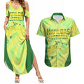 Matildas Australia Go Champions Couples Matching Summer Maxi Dress and Hawaiian Shirt Indigenous Dot Art Kangaroo Southern Cross Stars