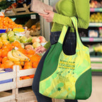 Matildas Australia Go Champions Grocery Bag Indigenous Dot Art Kangaroo Southern Cross Stars