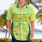 Matildas Australia Go Champions Hawaiian Shirt Indigenous Dot Art Kangaroo Southern Cross Stars