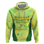 Matildas Australia Go Champions Hoodie Indigenous Dot Art Kangaroo Southern Cross Stars
