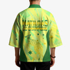 Matildas Australia Go Champions Kimono Indigenous Dot Art Kangaroo Southern Cross Stars
