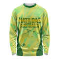 Matildas Australia Go Champions Long Sleeve Shirt Indigenous Dot Art Kangaroo Southern Cross Stars