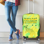 Matildas Australia Go Champions Luggage Cover Indigenous Dot Art Kangaroo Southern Cross Stars