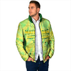 Matildas Australia Go Champions Padded Jacket Indigenous Dot Art Kangaroo Southern Cross Stars
