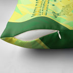 Matildas Australia Go Champions Pillow Cover Indigenous Dot Art Kangaroo Southern Cross Stars