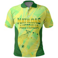 Matildas Australia Go Champions Polo Shirt Indigenous Dot Art Kangaroo Southern Cross Stars