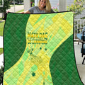 Matildas Australia Go Champions Quilt Indigenous Dot Art Kangaroo Southern Cross Stars