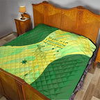 Matildas Australia Go Champions Quilt Indigenous Dot Art Kangaroo Southern Cross Stars