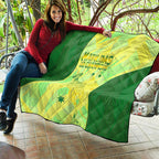Matildas Australia Go Champions Quilt Indigenous Dot Art Kangaroo Southern Cross Stars