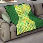 Matildas Australia Go Champions Quilt Indigenous Dot Art Kangaroo Southern Cross Stars