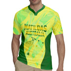 Matildas Australia Go Champions Rugby Jersey Indigenous Dot Art Kangaroo Southern Cross Stars