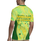Matildas Australia Go Champions Rugby Jersey Indigenous Dot Art Kangaroo Southern Cross Stars