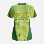 Matildas Australia Go Champions Scrub Top Indigenous Dot Art Kangaroo Southern Cross Stars