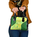 Matildas Australia Go Champions Shoulder Handbag Indigenous Dot Art Kangaroo Southern Cross Stars