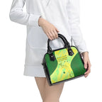 Matildas Australia Go Champions Shoulder Handbag Indigenous Dot Art Kangaroo Southern Cross Stars