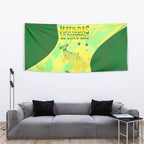 Matildas Australia Go Champions Tapestry Indigenous Dot Art Kangaroo Southern Cross Stars