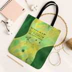 Matildas Australia Go Champions Tote Bag Indigenous Dot Art Kangaroo Southern Cross Stars