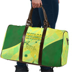 Matildas Australia Go Champions Travel Bag Indigenous Dot Art Kangaroo Southern Cross Stars