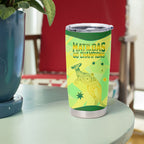 Matildas Australia Go Champions Tumbler Cup Indigenous Dot Art Kangaroo Southern Cross Stars