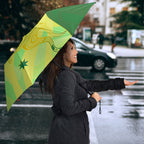 Matildas Australia Go Champions Umbrella Indigenous Dot Art Kangaroo Southern Cross Stars